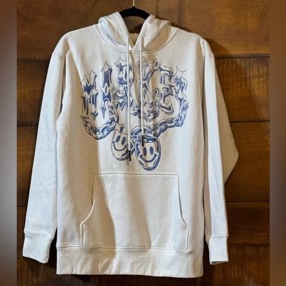 ☺Himi☺ SMILEY X H & M Sweatshirt Mens Medium Stay Smiley Happy Face